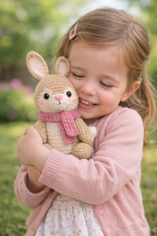 Easy Amigurumi Bunny Crochet Pattern - Beginner Friendly (PDF Download)